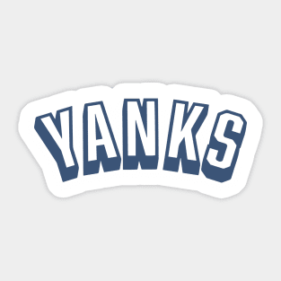 YANKS Sticker